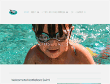 Tablet Screenshot of northshoreswim.com